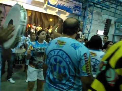 Ensaio na Quadra da Vila Isabel - Carnaval 2012