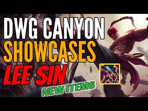 DWG Canyon Plays Lee Sin Jungle vs Hecarim - Jg Masters Challenger Gameplay - New Items Season 11
