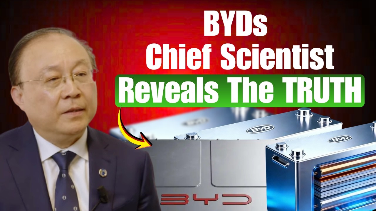 BYD's Chief Scientist Reveals The TRUTH On Solid State Battery Predictions