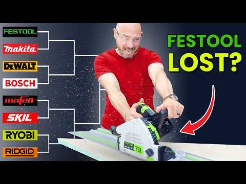 I Bought Every Popular Track Saw To Find The BEST!