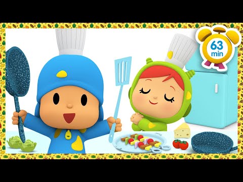 🍴  POCOYO DEUTSCH - Kommt der Koch [ 63 minuten ] | CARTOONS und SERIEN für KINDER