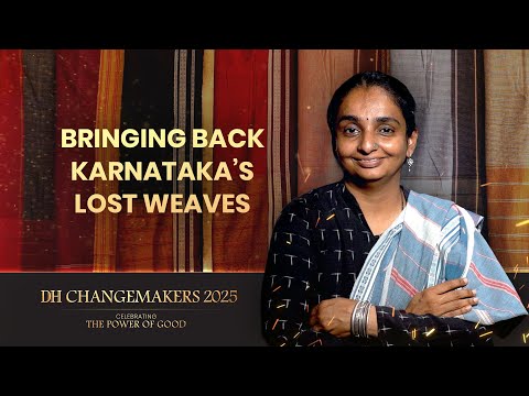 Bringing Back 10th-Century Weaves From Karnataka | Hemalatha Jain | DH Changemakers 2025