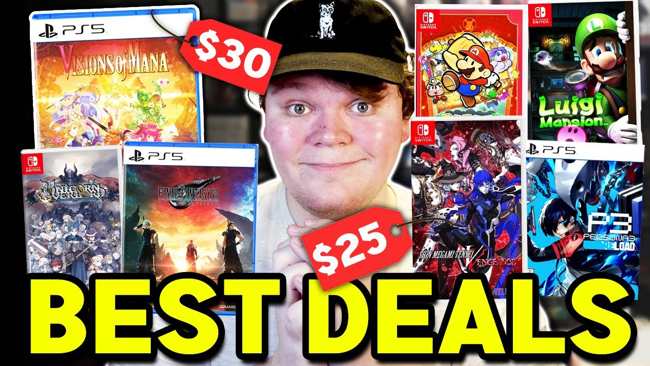 The BEST Black Friday 2024 Physical Nintendo Switch & PlayStation 5 Deals!! (So Far)