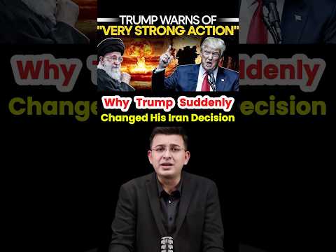 Trump Pulled the Brakes on Iran — What Stopped Trump From Striking Iran? #donaldtrump #narendramodi
