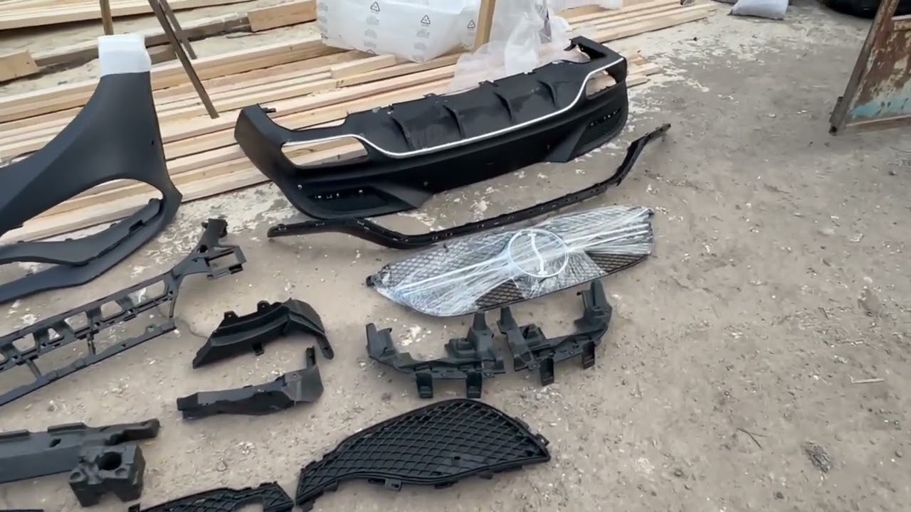 Комплект обвісів під AMG GLE63 Video 2