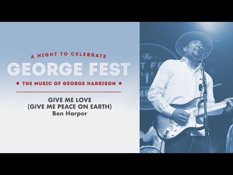 Ben Harper - Give Me Love (Give Me Peace On Earth) Live at George Fest [Official Live Video]