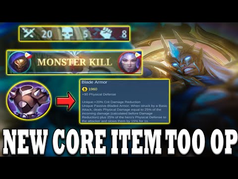 TOP GLOBAL ALDOUS NEW BUILD! NEW BLADE ARMOR TOO OP THIS NEW SEASON! ALDOUS BEST BUILD 2022 - MLBB