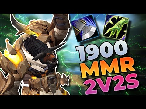 Restoration Shaman 2v2 Arenas - 1900 MMR w/ Arms Warrior - World of Warcraft Dragonflight