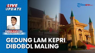 Kondisi Gedung LAM Kepri di Kota Tanjungpinang Pasca-Dibobol Maling, Proyektor hingga Mic Digondol