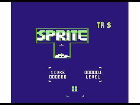 COMMODORE 64 += SPRITEtris += NEW GAME 2023