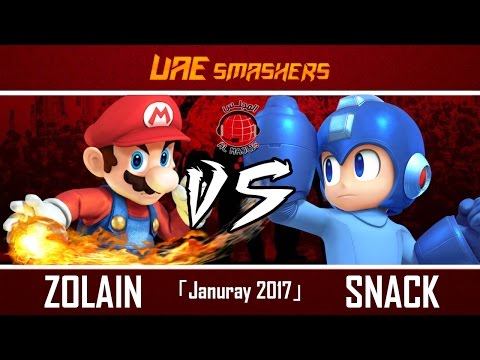 SSB4 Jan 2017: Zolain (Mario) vs Snack (Mega Man) - WR4