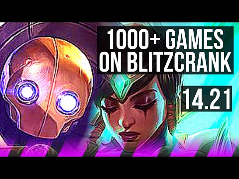 BLITZCRANK & Xayah vs KARMA & Jhin (SUP) | 1000+ games | EUNE Master | 14.21