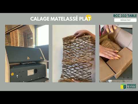 Matelasseur de carton pour calage - format de table - Profipack C400