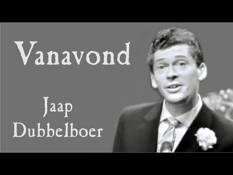 Vanavond - Jaap Dubbelboer