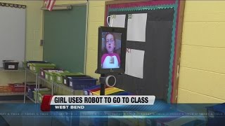Robot helps West Bend first grader with special needs attend school