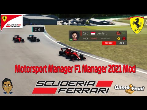 F1 2021 Motorsport Manager Mod Ferrari #5 Our First Podium Forza Charles