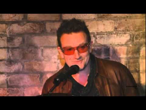 U2News - A singing Bono launches pirate radio novel