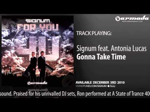 02 Signum - Gonna Take Time [Signum - For You Album Preview]