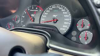 2003 Chevrolet Corvette 50th Anniversary Start Up