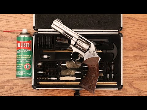 How To Clean A Smith and Wesson Revolver Model 617 10 Shot .22 Long Rifle