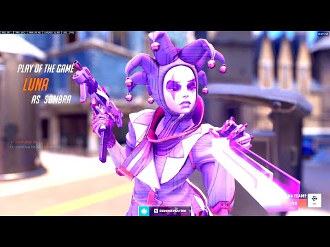 KABAJI DPS SOMBRA META! POTG! [ OVERWATCH TOP 500 ]