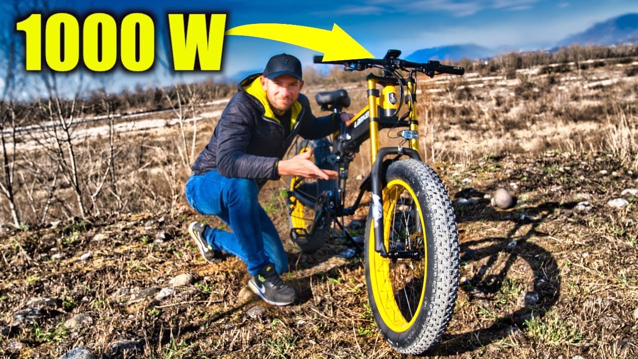 Bici ELETTRICA FAT potente e veloce! La migliore sul mercato!?! Lankeleisi T750 PLUS BIG FORK
