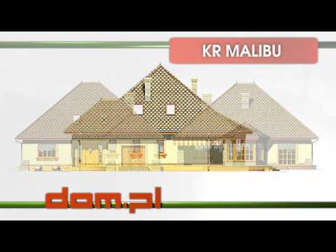 Projekty domów z poddaszem - KR Malibu