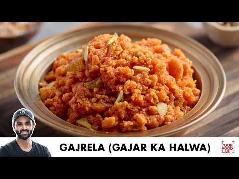 Gajar ka Halwa (Carrot Halwa) without Ghee or Mawa