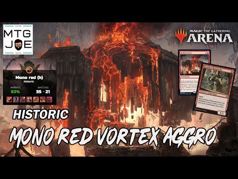 Easy, Quick Mythic | Mono Red Aggro | Historic MTG Arena Gameplay