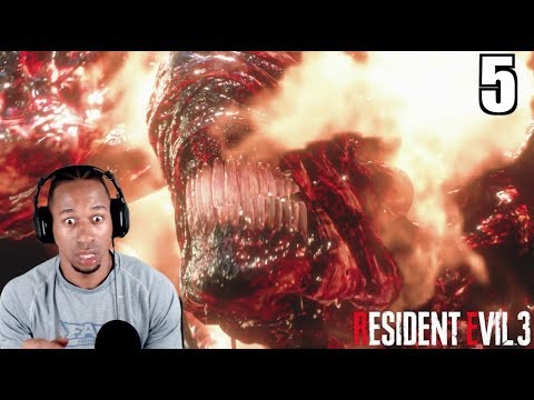 Nemesis Is The Devil - RESIDENT EVIL 3 REMAKE Walkthrough Gameplay Part 5