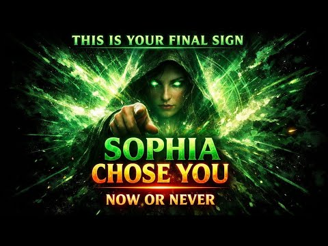 SOPHIA Chose You — This Is Your Final Sign (Do Not Ignore)Time Is Running Out