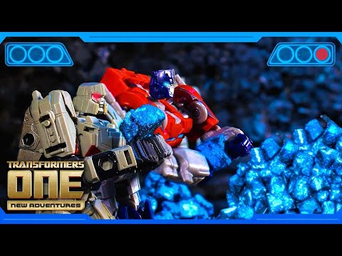 Energon Mine | Transformers One: New Adventures | S001 | E003 | Hasbro Pulse