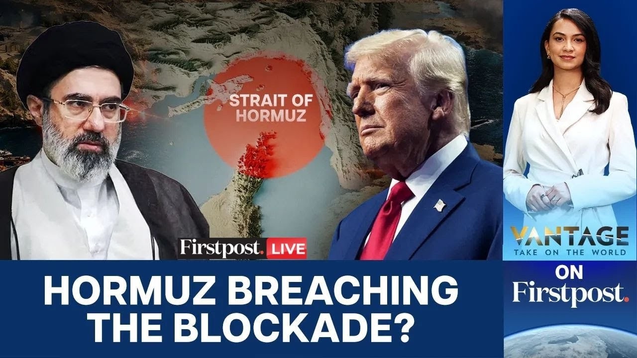 LIVE: How Are Ships Crossing Hormuz Despite Trump’s Blockade? | Vantage on Firstpost | US-Iran War