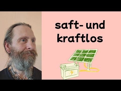 saft- und kraftlos