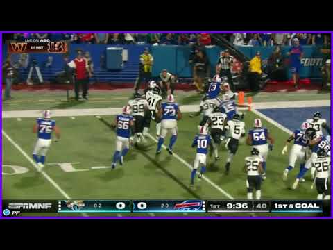 James Cook 7 yard rushing touchdown! #BillsMafia