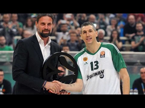 Dimitris Diamantidis becomes Euroleague Basketball Legend