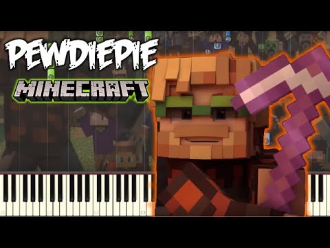 PewDiePie's Epic Minecraft Music Video