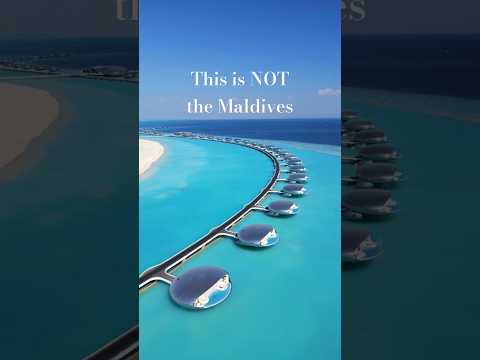 This is not the Maldives. This is Shebara Resort, Saudi Arabia 😍 #shebara #saudiarabia