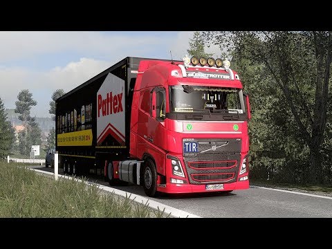 [ETS2] Euro Truck Simulator 2 1.32 - Volvo FH16 - Trailer Schwarzmüller - Promods 2.31