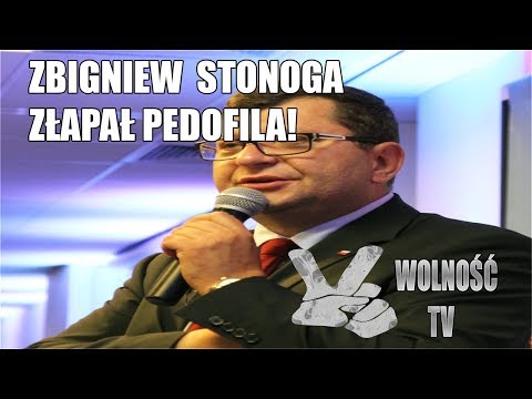 Zbigniew Stonoga  złapał pedofila  - Wiadomości