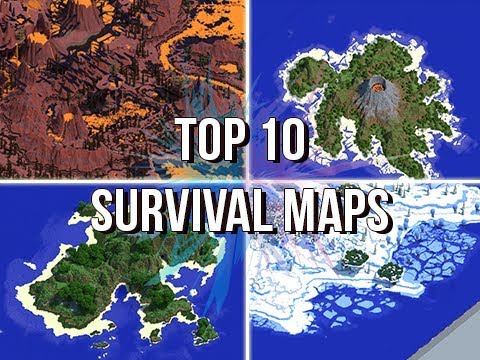 Jeracraft's Top 10 Survival Maps & Islands!