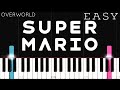 Super Mario Theme EASY Piano Tutorial