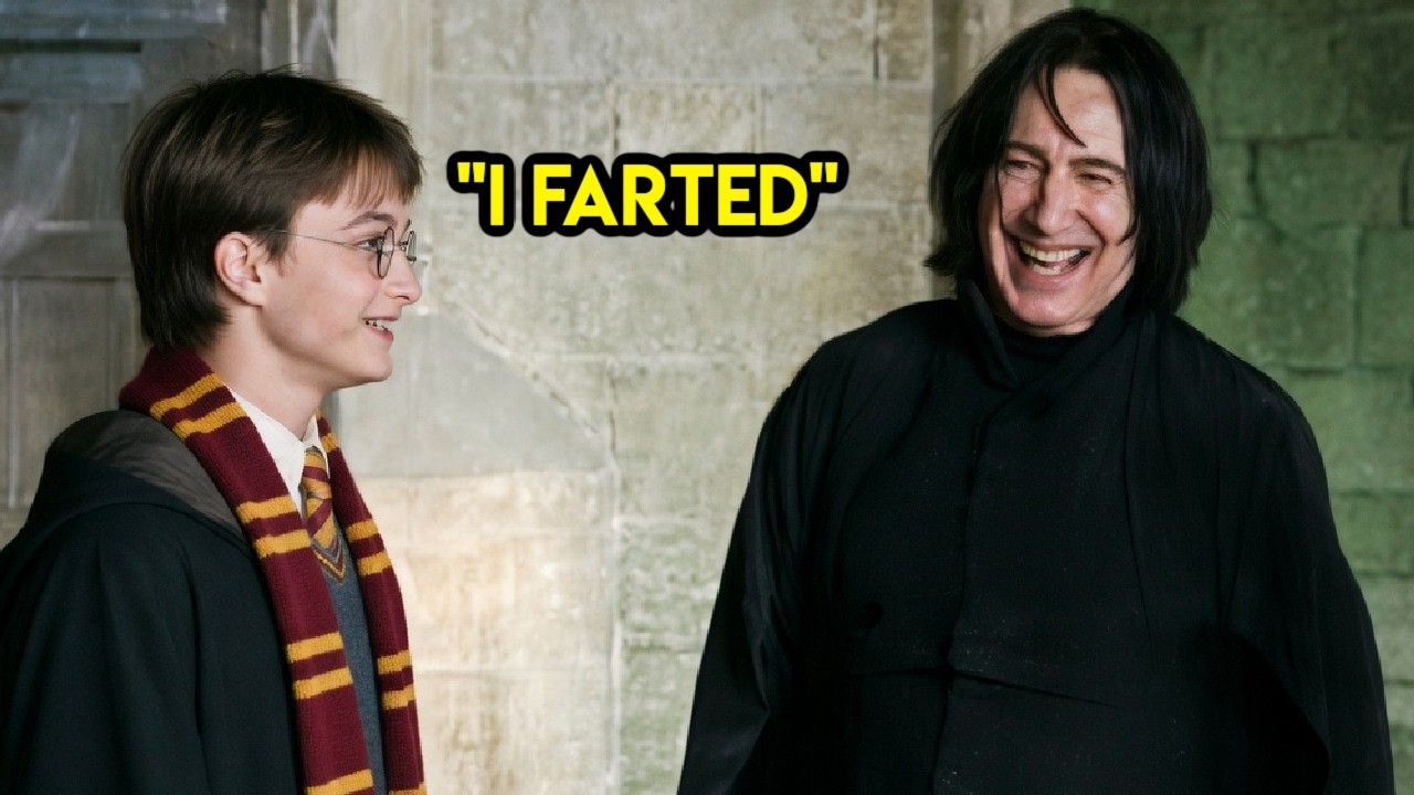 Harry Potter Bloopers That Made Filming Impossible 😂
