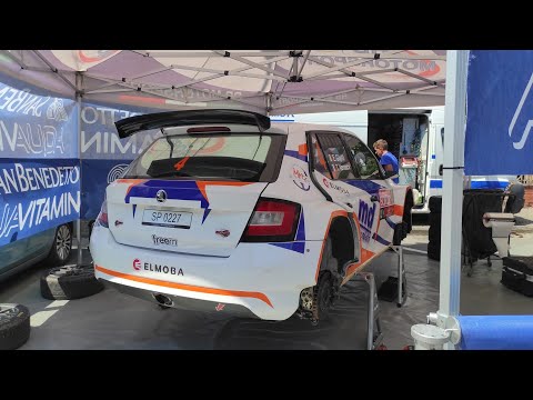 19° Rally città di Scorzè 2022 Riordino ed entrata parco assistenza