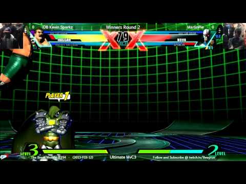 The Break #194   UMvC3 W2   IDB Kevin Sparkz VS MarlinPie