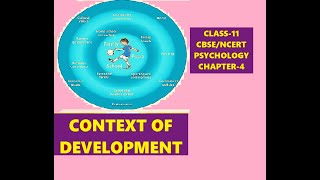 CLASS-11, PSYCHOLOGY, CHAPTER-4, CONTEXT OF DEVELOPMENT #cbse #ncert #class11 #psychology