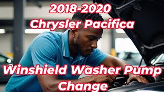 2018-2020 Chrysler Pacifica How to Change your Windshield Washer Pump