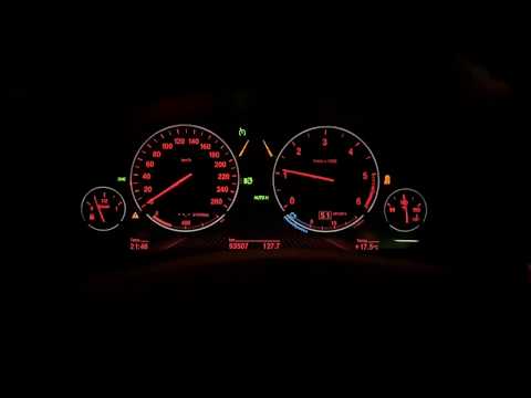 BMW 530d F10 0-100 258 bhp stock 0-100 Acceleration