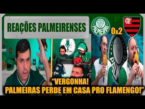 REAÇÕES PALMEIRENSES - PALMEIRAS 0x2 FLAMENGO - BRASILEIRÃO 2025 - VAMOS RIR DO PALMEIRAS