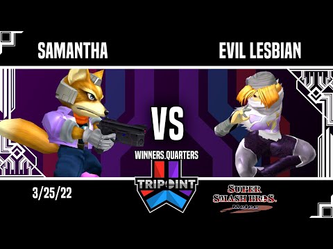 Tripoint Smash 136 - Winners Quarters - Samantha(Fox) Vs. evil lesbian(Sheik)